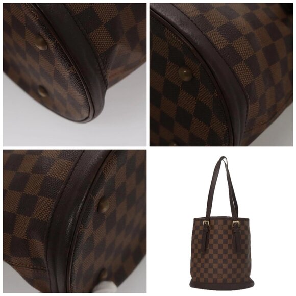 LOUIS VUITTON Damier Ebene Marais Shoulder Bag - Picture 10 of 15